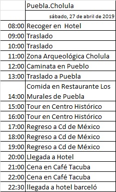 Itinerario